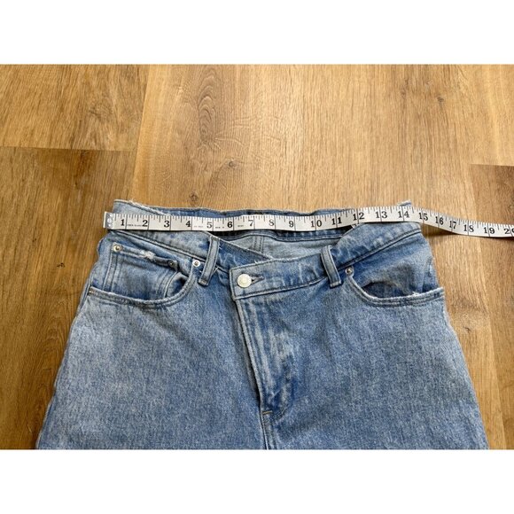 Abercrombie & Fitch Light Wash The 90s Straight Ultra High Rise 8R - Picture 3 of 9